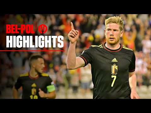 Belgium 6-1 Poland | KDB & Trossard show the way |