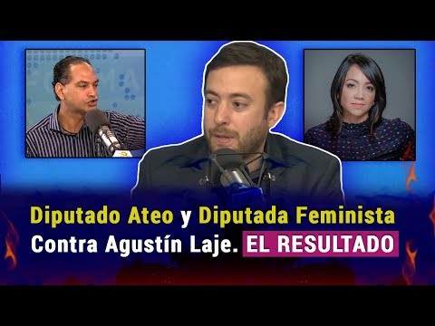 José Laluz y Faride Intentan Descalificar a Agustín Laje. Resultado final