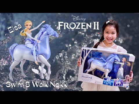 Disney Frozen 2 Elsa and Swim & Walk Nokk Fun Kids Play 💦