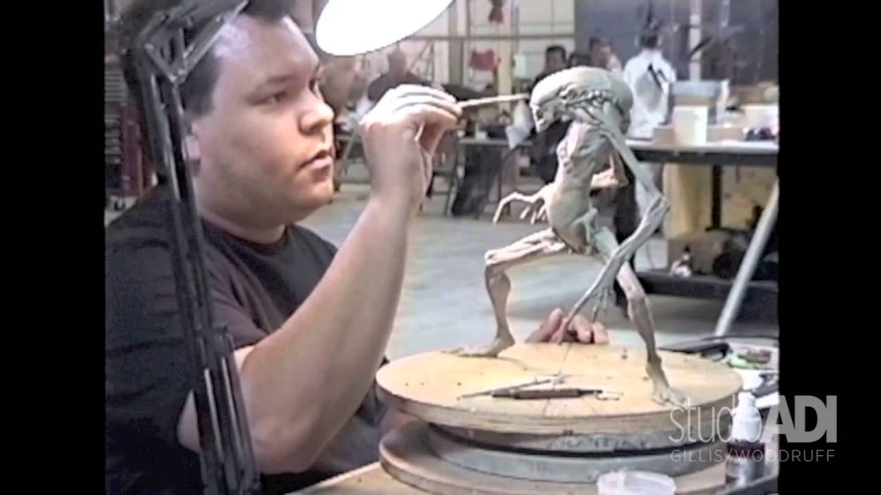 ALIEN 4 Newborn Design Concepts ALIEN RESURRECTION BTS