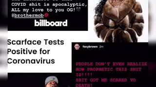 Foxy Brown sends get well soon wishes to Scarface and says coronavirus is lethal ! (2020)