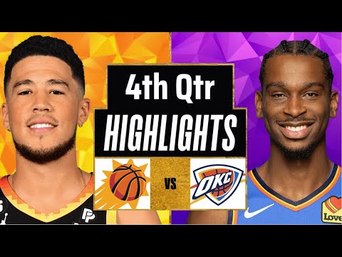 Oklahoma City Thunder vs Phoenix Suns Full Game Highlights 4th Qtr p2 | Jan 4 | 2026 NBA Highlights