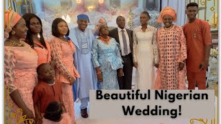 An Intimate , Beautiful Nigerian Wedding
