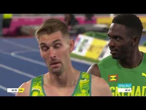 CWG: Men's 400m | Decathlon | SportsMax TV