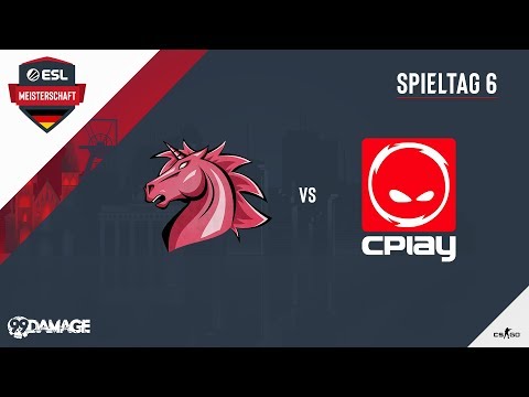 CS:GO - CPLAY vs Unicorns of Love - ESL Frühlingsmeisterschaft 2019 - Tag 6 - Nuke