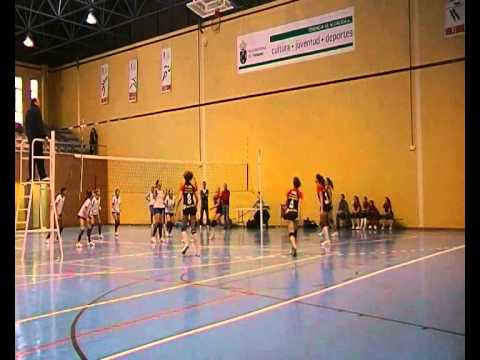 VOLEIBOL TOMARES. Categoría Cadete 2010-11, parte 2.