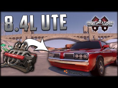 Building A Big V8 Ute | Automation / BeamNG