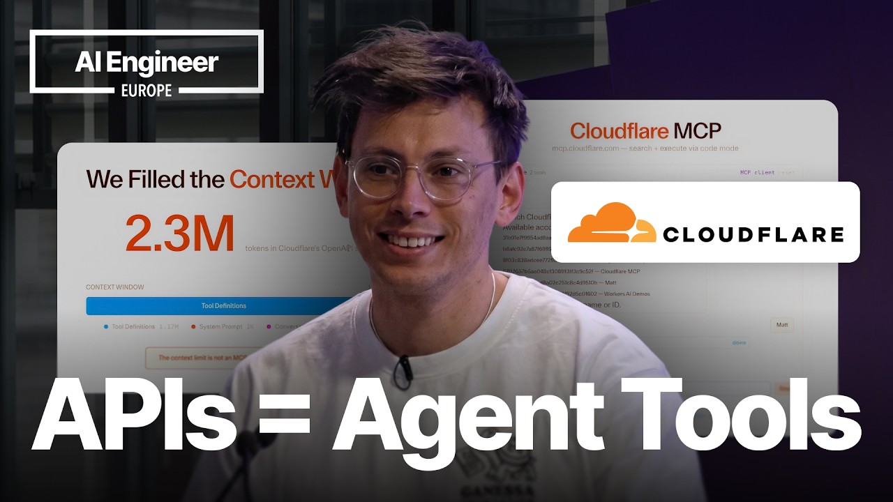 Matt Carey on AI Agents and Cloudflare's API - AI Engineer