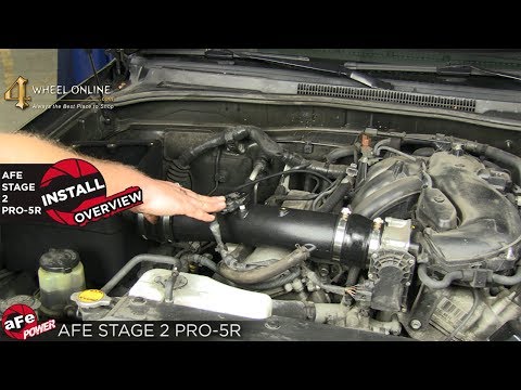 AFE Stage 2 PRO-5R Installation - Toyota 4Runner