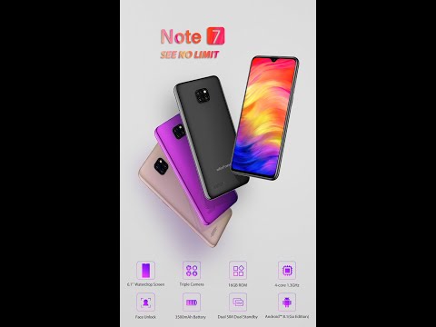 Ulefone Note 7  Unboxing Video