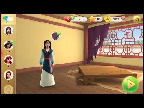 DISNEY PRINCESS MAJESTIC QUEST MULAN #609 LEVEL 15 ANDROID GAMEPLAY HD (OFFICIAL VIDEO).
