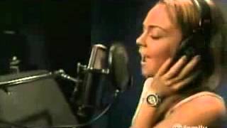 Lindsay Lohan recording &quot;I Decide&quot; in Studio.