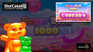 Big Win. Sugar Rush 1000 slot from Pragmatic Play