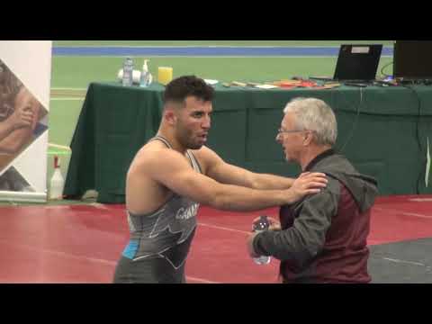 2019 Sr CAN Championship FS86kg Ahmed Shamiya (McMaster) vs Alex Moore (Concordia)