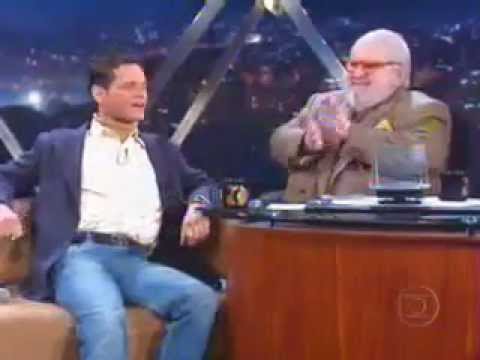 Evaldo Oliver no programa do jo soares