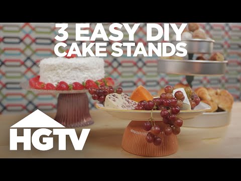 3 DIY Cake Stands | HGTV