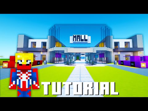Minecraft Tutorial: How To Make A Mall "2023 City Build"