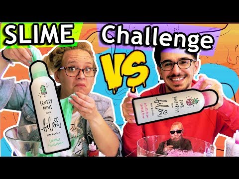 Bilou Slime Challenge | Eva vs. Claudio | Who makes the BEST Bilou Slime | DIY Club