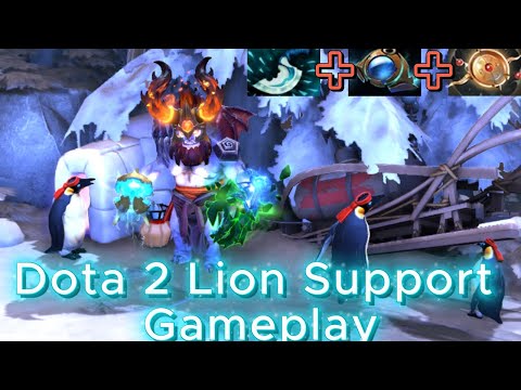 Lion Pos5 Carrying with Disables – Clean Victory! | Dota 2 Support Gameplay
