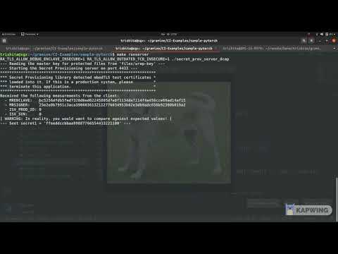 Alexnet Pytorch on Gramine SGX