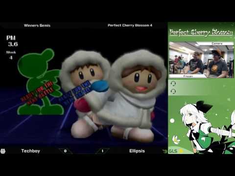 Perfect Cherry Blossom 4 - Techboy (Ice Climbers) vs. Ellipsis (Game and Watch)