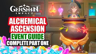 How To Play Alchemical Ascension Event Complete Guide | Day 1/Part 1 Walkthrough | Genshin Impact