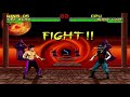 Mortal Kombat Komplete Mugen MK2 Liu Kang Gameplay
