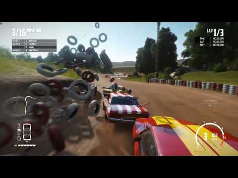 Wreckfest Gameplay part 1 - 4K 60FPS no commentary