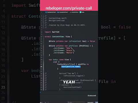 NavigationLink Is the Wrong Tool, Here’s the Fix