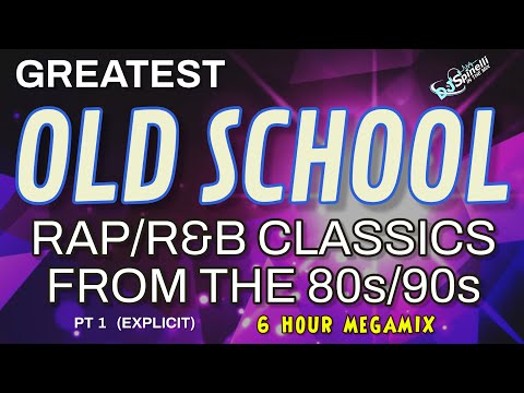 6 Hour Megamix Of Old School Rap/R&B/Reggae Classics From The 80s/90s (Pt 1) (Explicit)