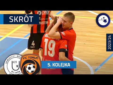 AZS UW DARKOMP - FC Reiter Toruń 1:3 | SKRÓT | 5. kolejka (2023/24)