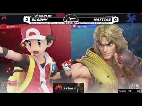 Students x Treehouse Winners Semis - Bloomy (PKM Trainer) Vs. Mattias (Ken) Smash Ultimate - SSBU