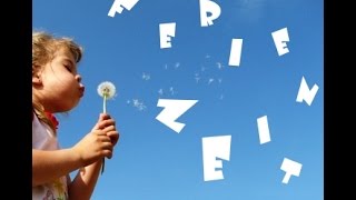 Kinderlieder ♪ FERIENZEIT (mit Text) Sommerferien-Grundschulen Ferienhits /Kinderlieder Sommerlieder