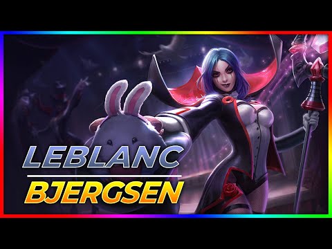 Bjergsen LeBlanc vs Karma Mid - Patch 9.16 Season 9 - LOL Replay