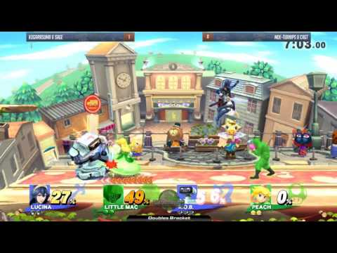 GUTS 4 Smash 4 Doubles (Winner's Bracket) Kogarasuma + Sage vs MoeTurnips + Cagt