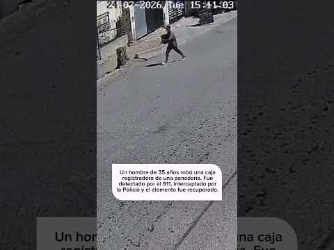 DETENIDO TRAS ROBAR UNA PANADERÍA EN CINCO SALTOS