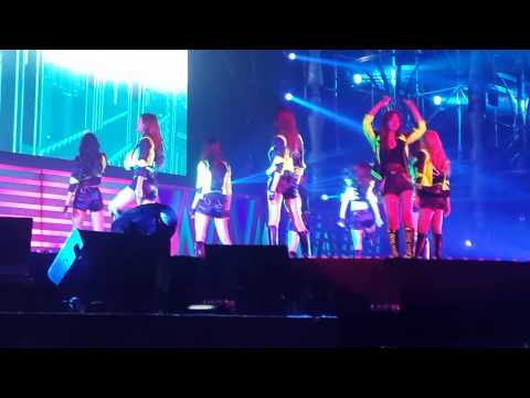 140111 SNSD Mr taxi + T O P @ Girls'Generation Wolrd Tour "Girls&Peace" In Bangkok