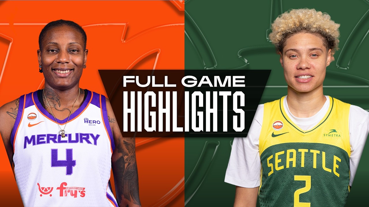 6월04일 피닉스 시애틀 WNBA 하이라이트