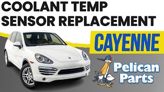 Porsche Cayenne 958 Coolant Temperature Sensor Replacement (2011-2019)