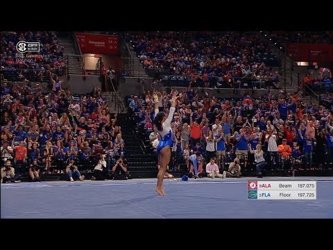 Florida Gymnastics: Kennedy Baker Perfect 10.0 Floor 2-9-18