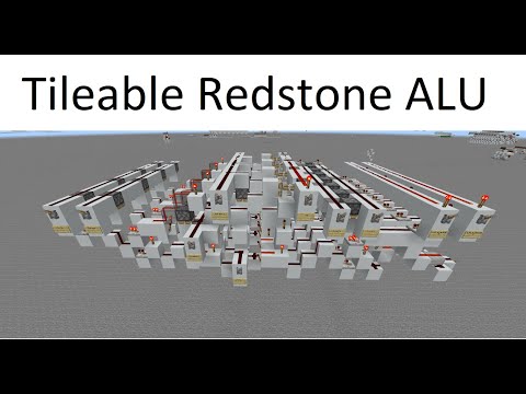 TheDarkness344 - Minecraft Bedrock ALU Tutorial - Redstone Computing