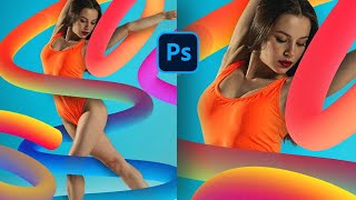 How To Intertwine Blend Effect In Photoshop And Illustrator