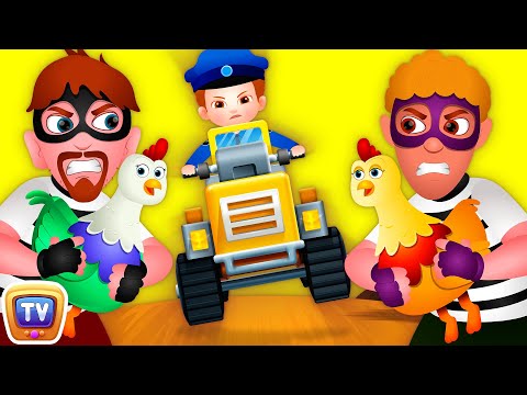 The Super Hens - Narrative Story - ChuChu TV Police Fun Cartoons for Kids