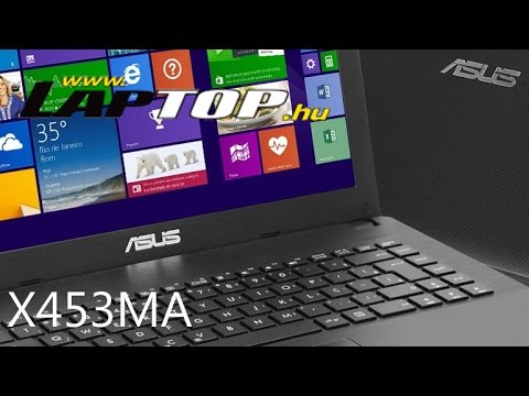 Asus X453MA Kicsomagolás