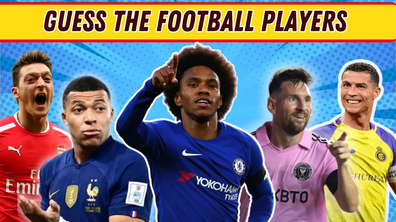 GUESS FOOTBALL PLAYERS IN 5 SECONDS part 2 | 50 Top football Players