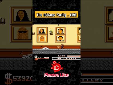 The Addams Family🕹️👪🏚️💸  #nes #adamsfamily