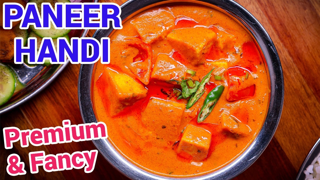 Paneer Handi - One Curry for Roti, Rice & Paratha | Dhaba Style Premium Paneer Curry for Roti & Rice