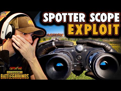 chocoTaco Discovers a Secret Spotter Scope Exploit ft. Halifax - PUBG Taego Duos Gameplay