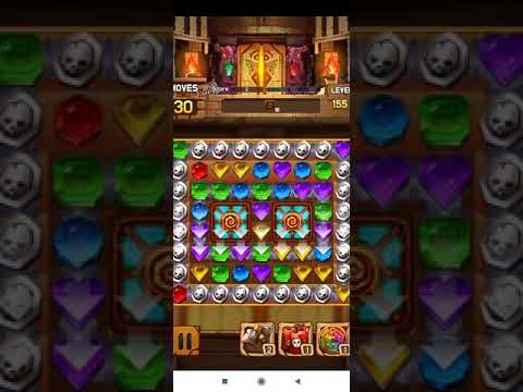 Jewel Legacy 💎 - Jewels & Gems Match 3 Puzzle 2020 Level 155 ⭐⭐⭐ no Booster 👑 Android Gameplay ✅