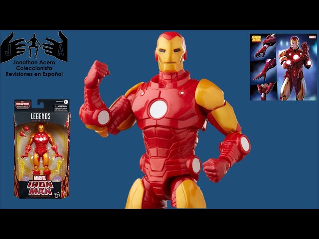 Vídeo relacionado con Marvel Hasbro Legends Series - Figura Coleccionable de Iron Man Modelo 70 de 15 cm - 4 Accesorios